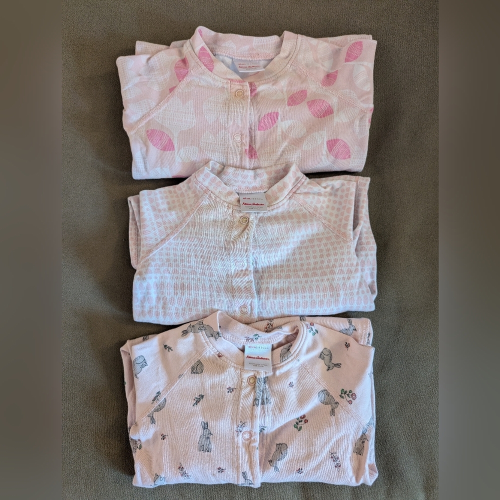 Hanna Andersson Button Baby Sleeper Pajamas (3)
